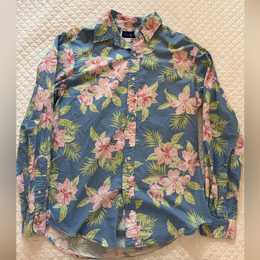 Floral Polo by Ralph Lauren Button Down Shirt